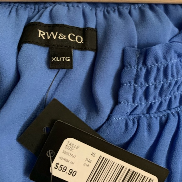 RW&Co Blue Summer Dress - Picture 4 of 4